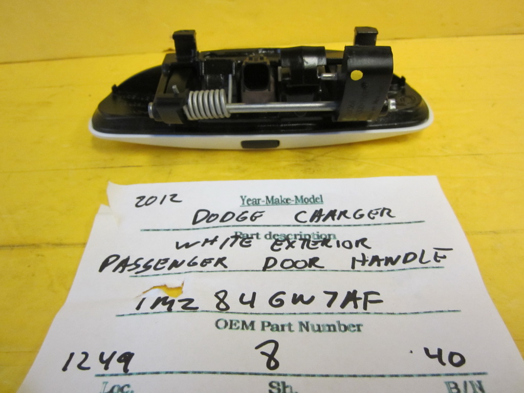 Dodge Charger Door Handle 1MZ84GW7AF Used Auto Parts Mercedes Benz